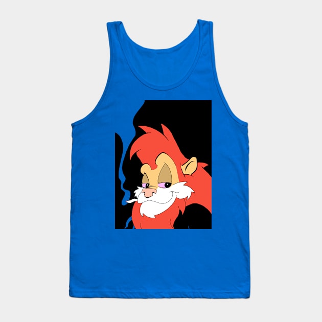 Stoner Lion Tank Top by Blaze_Belushi